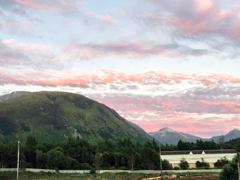 View | The Jacobite Retreat, Inverlochy, near Fort William