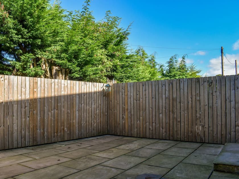 Patio | Rose Cottage, Ingelton