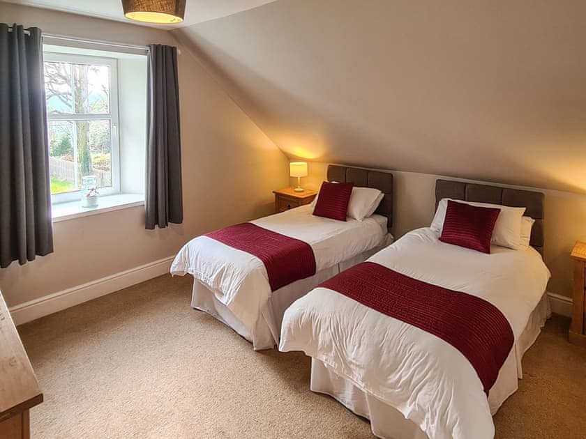 Twin bedroom | Bad Daraich, Tobermory, Isle of Mull