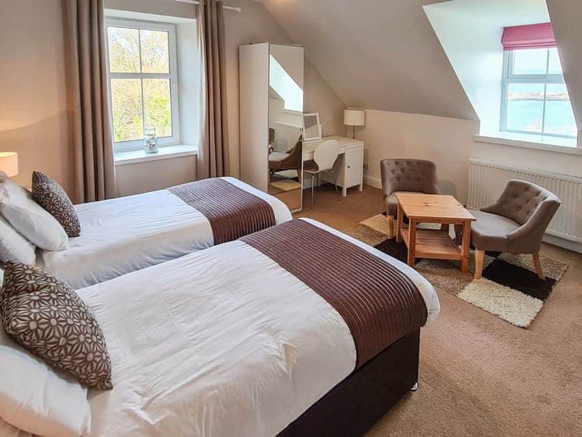 Twin bedroom | Bad Daraich, Tobermory, Isle of Mull