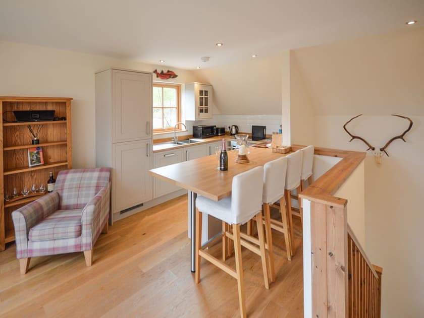 Kitchen | Tall Pines Lodge, Gairlochy