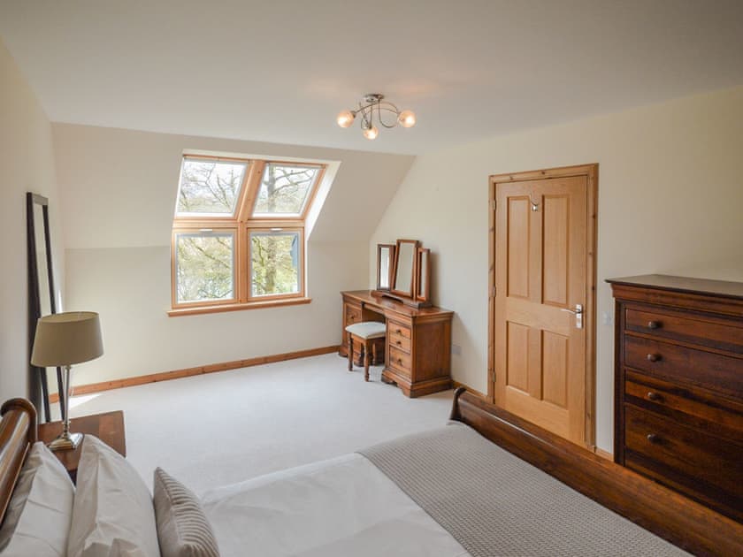 Double bedroom | Tall Pines Lodge, Gairlochy