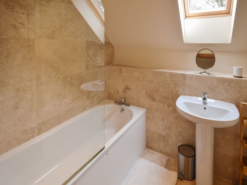 Bathroom | Tall Pines Lodge, Gairlochy