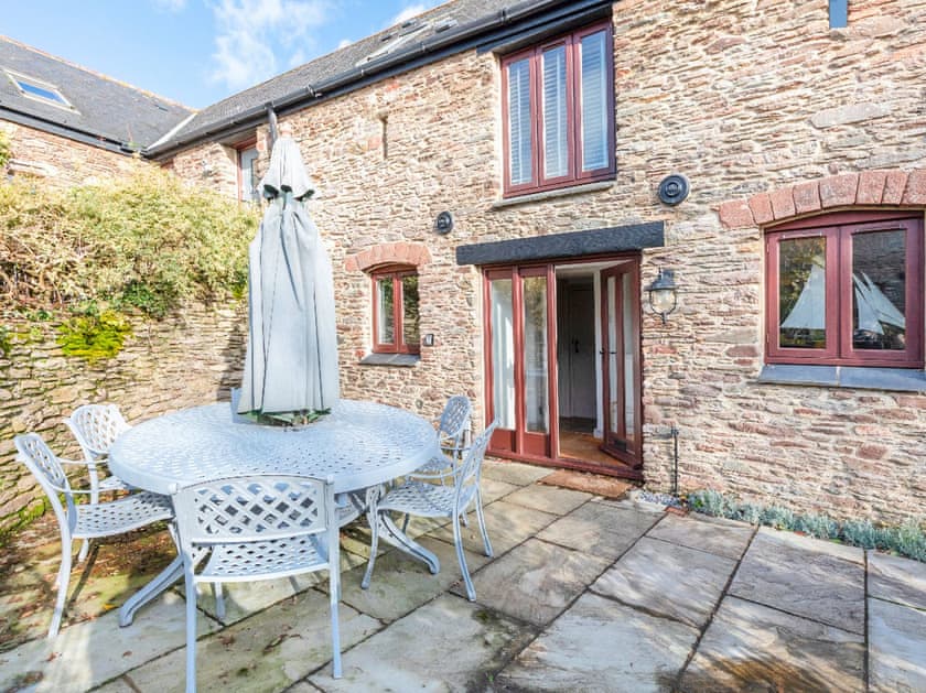Patio | The Old Granary, Stoke Fleming, near Dartmouth