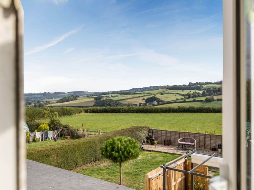 View from Double bedroom | Flyby Cottage, English Bicknor