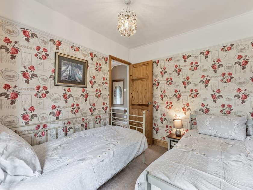 Twin bedroom | Flyby Cottage, English Bicknor