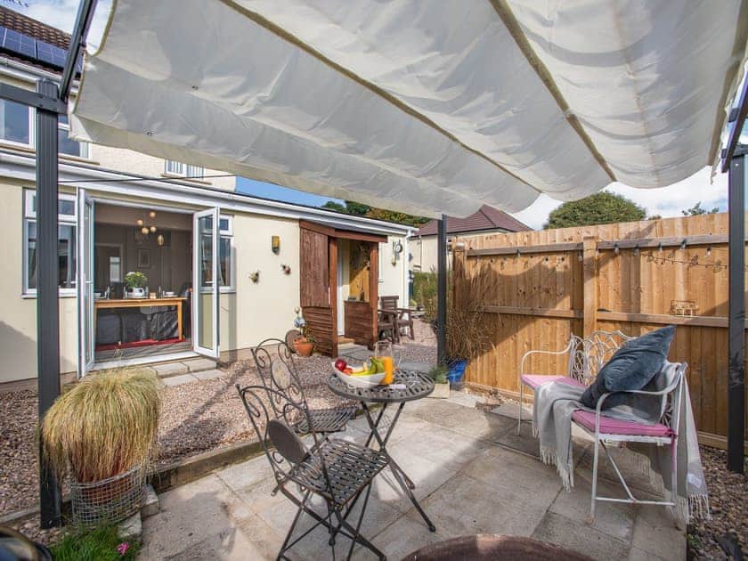 Outdoor area | Flyby Cottage, English Bicknor
