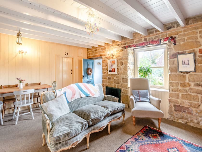 Living room/dining room | Vinca Cottage, Burniston, near Scarborough