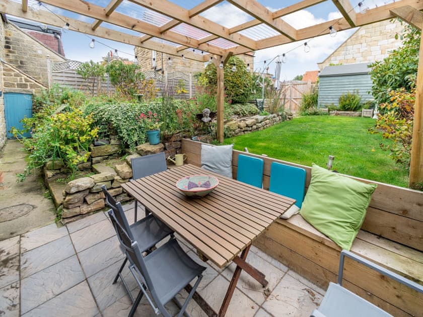 Outdoor area | Vinca Cottage, Burniston, near Scarborough