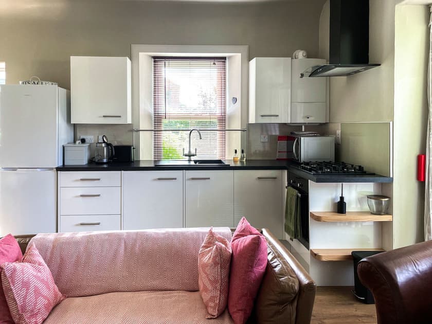Open plan living space | Princeland Lodge - Princeland Cottages, Coupar Angus, near Blairgowrie