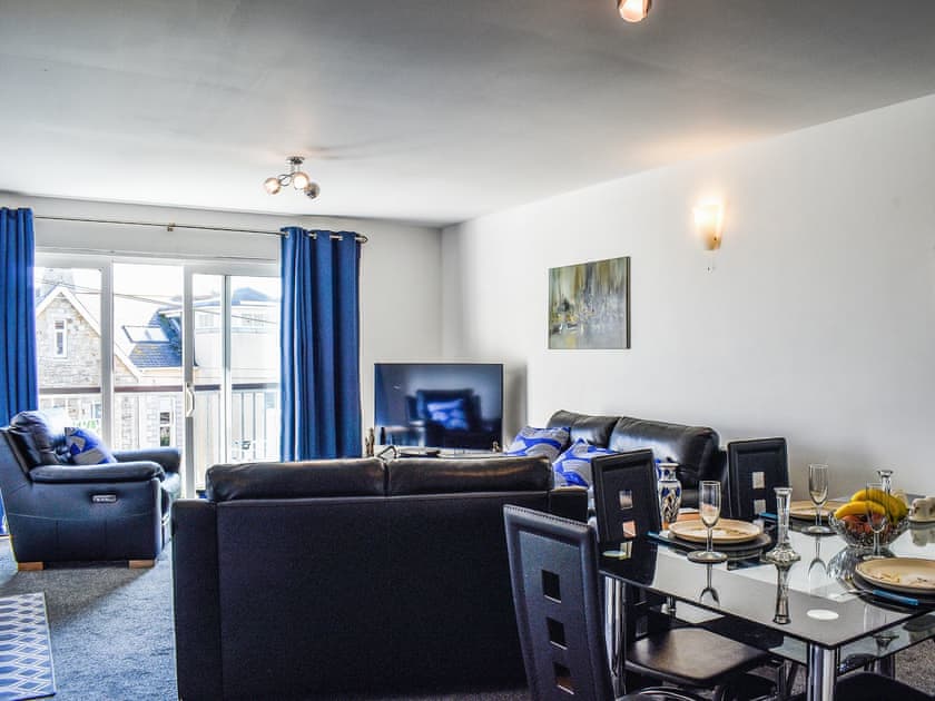 Living room/dining room | Apartment 15 Harvest Moon, Newquay
