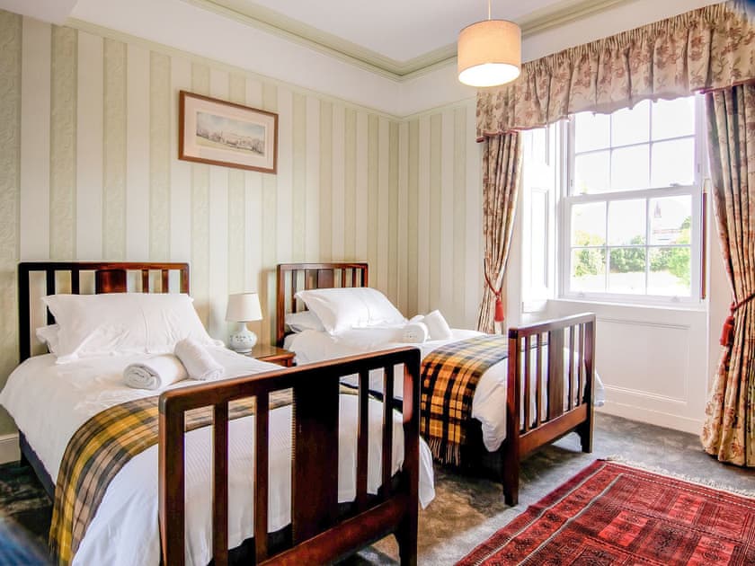Twin bedroom | Craigvar House, Castle Douglas