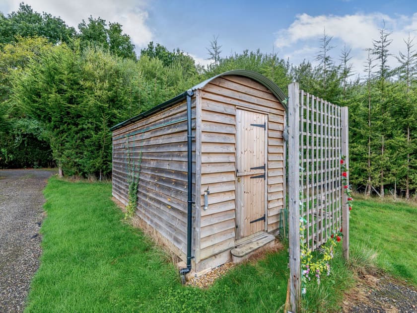 Exterior | Shepherds Hut, Ashford