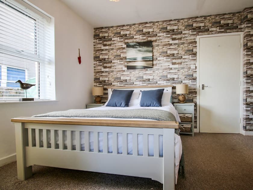 Double bedroom | Beach Front Apartment, Tywyn