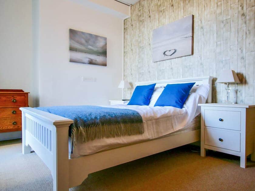 Double bedroom | Beach Front Apartment, Tywyn