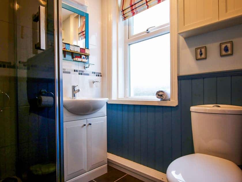 Bathroom | Beach Front Apartment, Tywyn