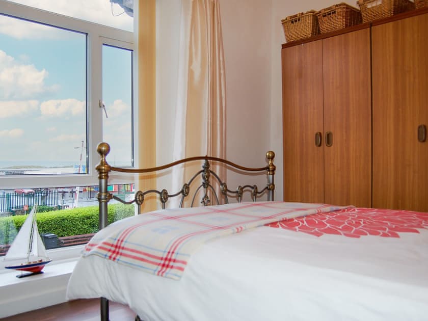Double bedroom | Beach Vista Apartment 1, Barmouth
