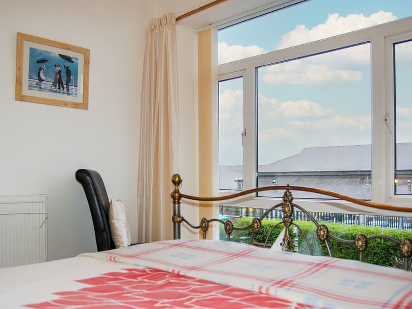 Double bedroom | Beach Vista Apartment 1, Barmouth