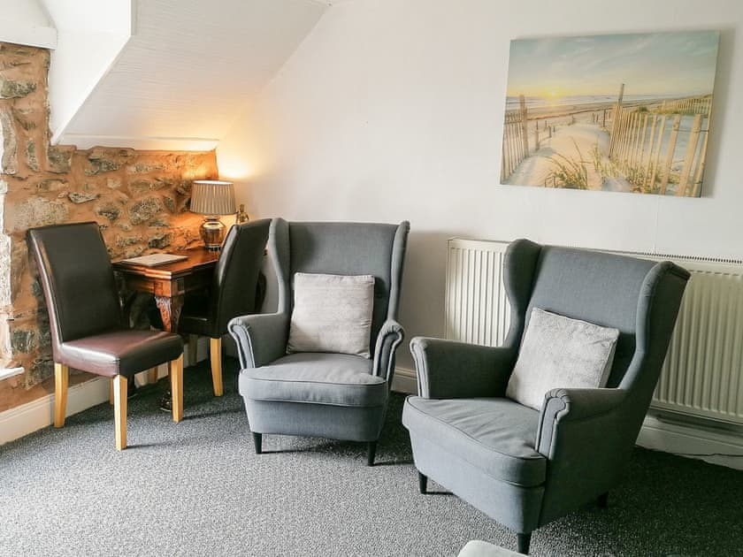 Living room | Beach Vista Apartment 3, Barmouth