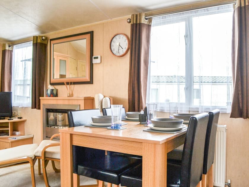 Dining Area | Forest Views Caravan Park- Ruan’s Roost - Forest Views Caravan Park, Moota, near Cockermouth