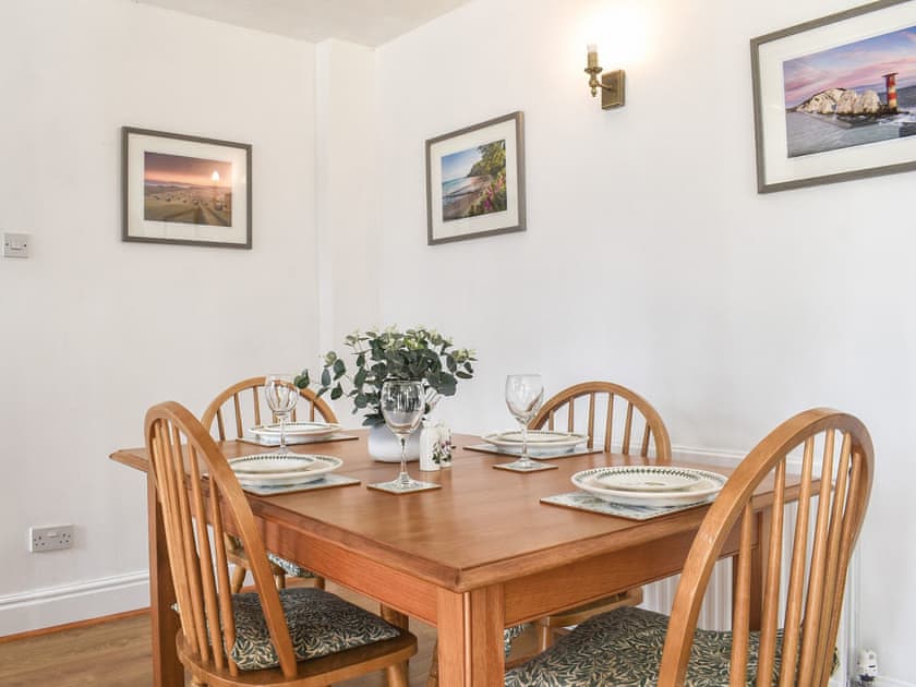 Dining room | The Coach House - Grange Farm Holidays, Wootton, near Ryde
