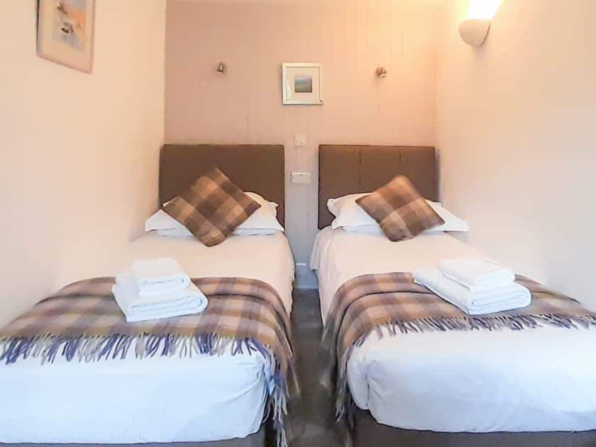 Cabin bed-style bedroom | Woodpecker Cottage - Wallace Lane Farm Cottages, Brocklebank, near Caldbeck and Uldale