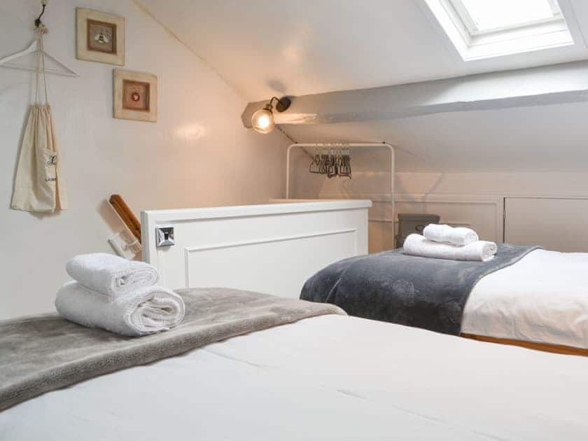 Twin bedroom | Mill Cottage, Gosforth