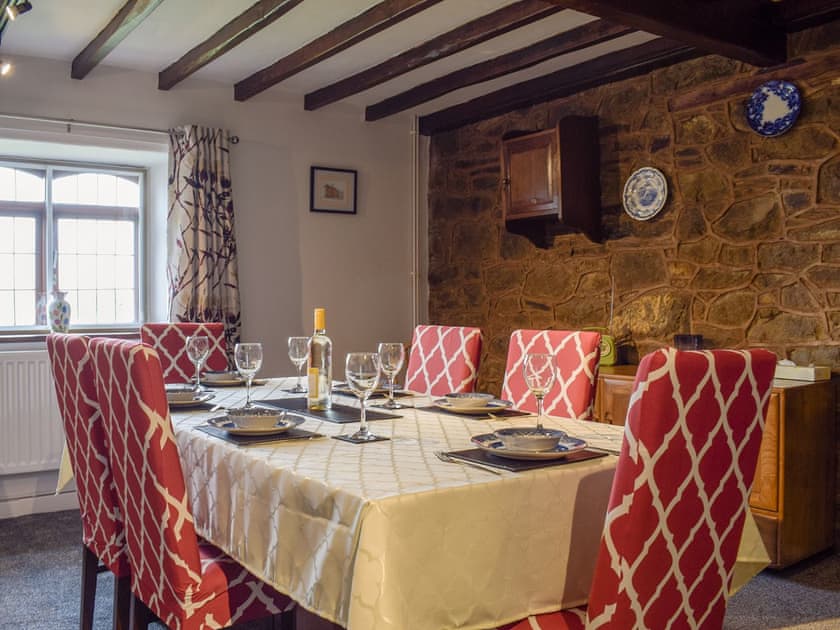 Dining room | The Ramparts, Montgomery, near Welshpool
