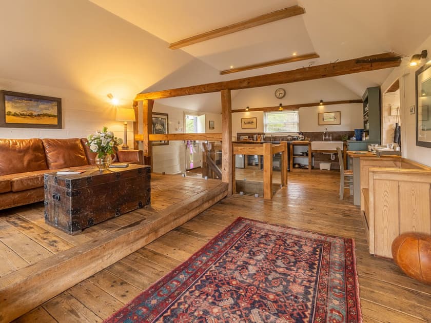 Open plan living space | Belchamp Hall Mill - Belchamp Cottages, Belchamp Walter