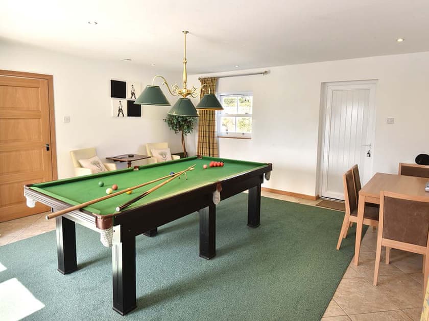 Games room | House by the Loch, Loch Duntelchaig, near Inverness