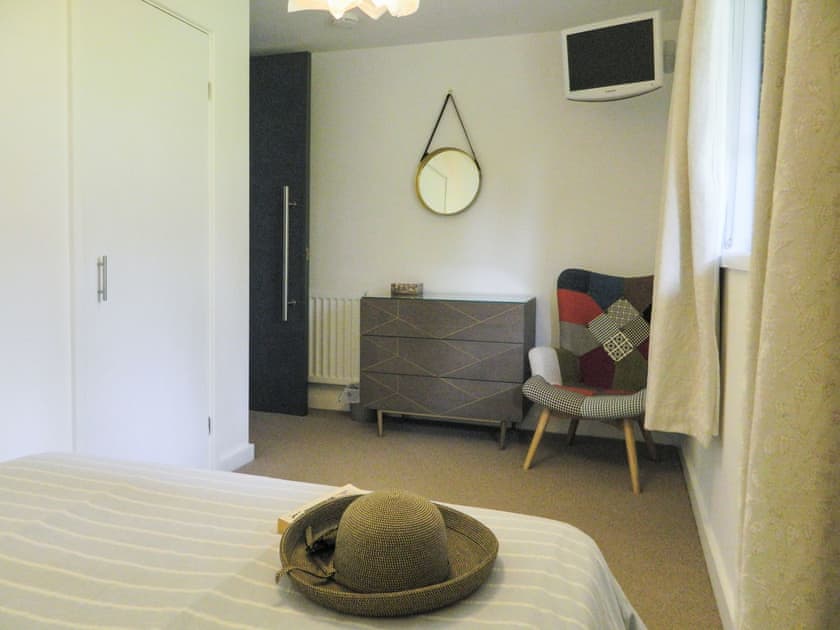 Double bedroom | Priory Barn, Freshwater, near Totland