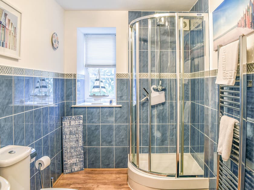Shower room  | Acw House, Llanbedr
