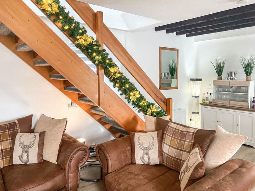 Stairs | Holly Cottage, Palnackie, near Castle Douglas
