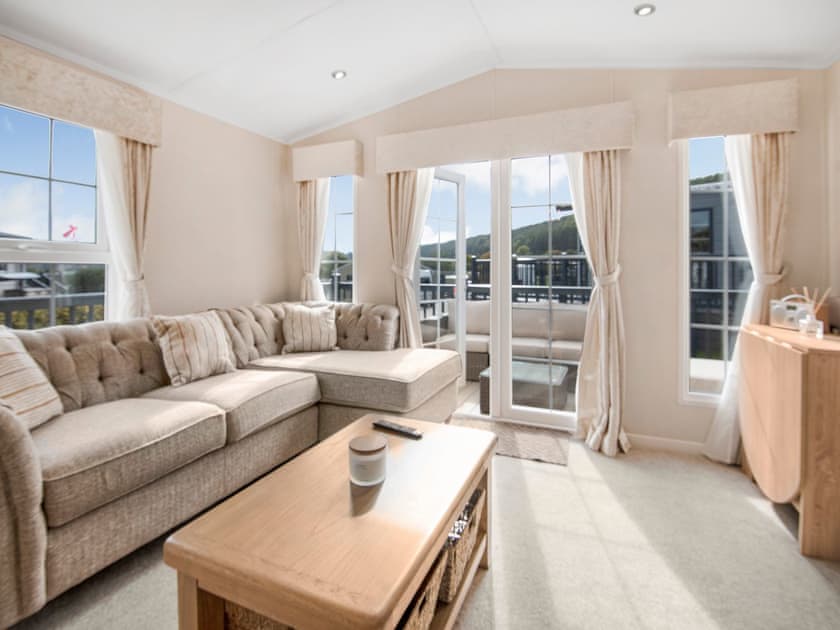 Open plan living space | European Lodge - Lady Edith’s Duo, Scarborough