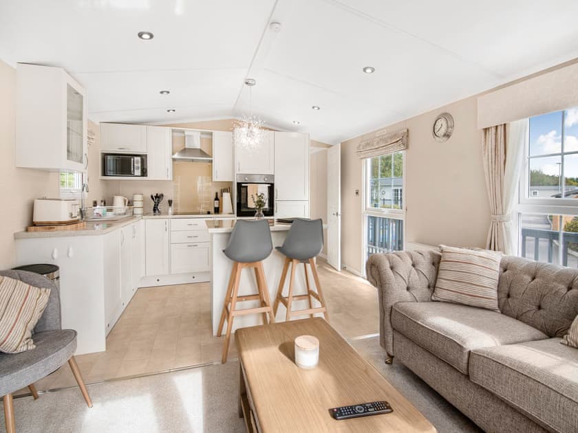 Open plan living space | European Lodge - Lady Edith’s Duo, Scarborough