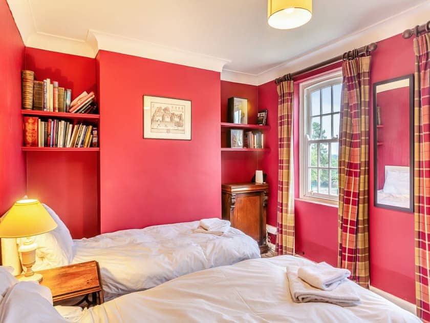 Twin bedroom | The Wing at Brook Hall, Wighill, near York