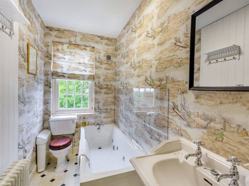 Bathroom | The Wing at Brook Hall, Wighill, near York