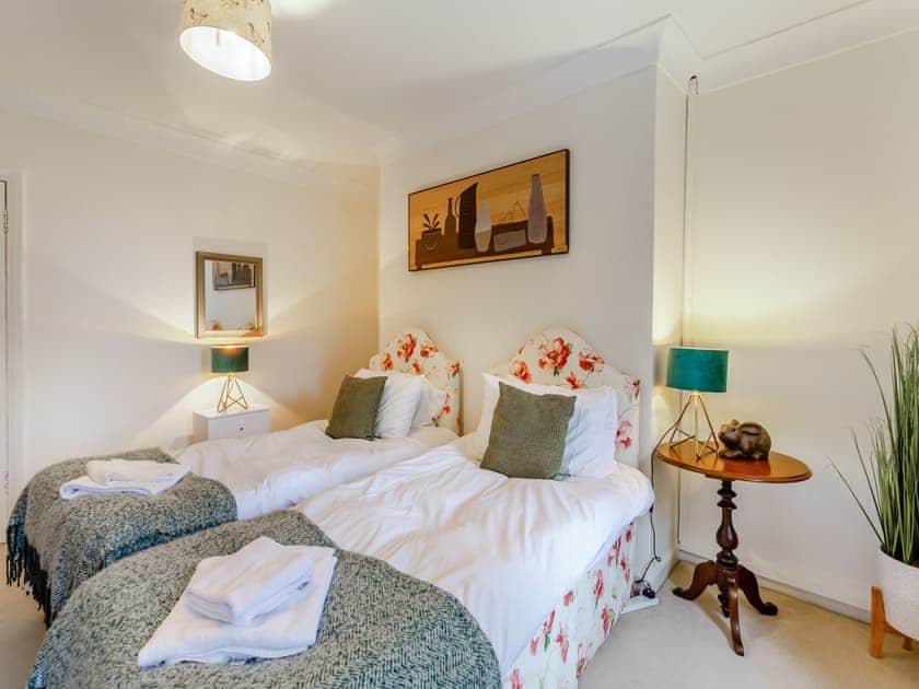 Twin bedroom | The Wing at Brook Hall, Wighill, near York