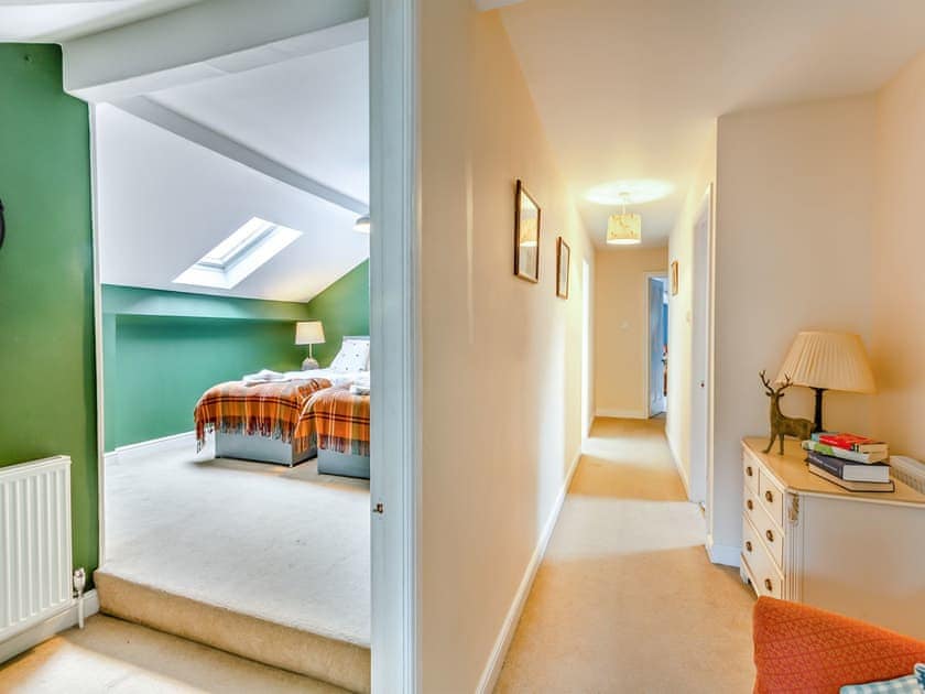 Twin bedroom | The Wing at Brook Hall, Wighill, near York