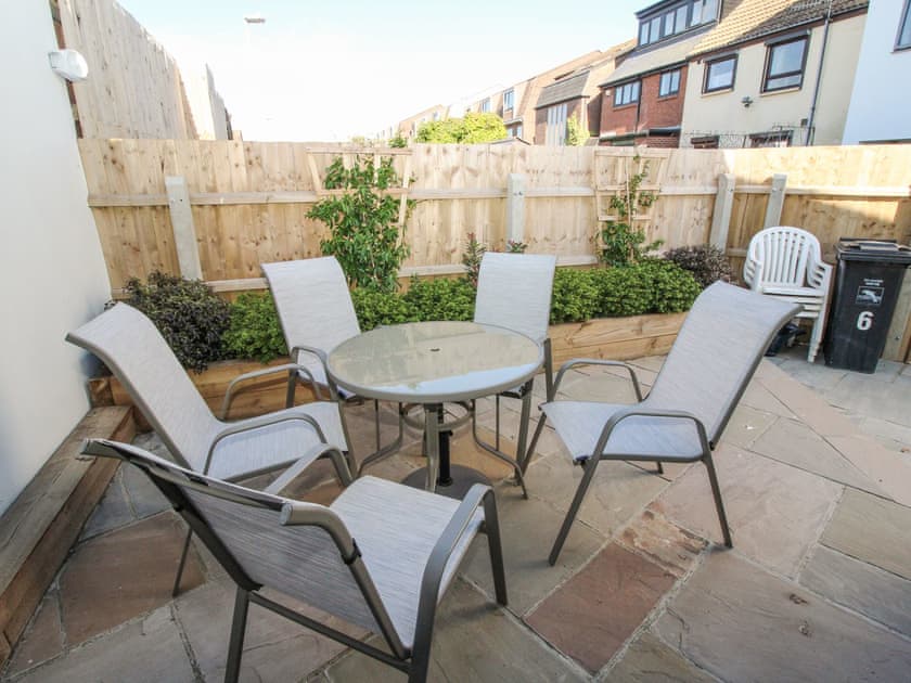 Outdoor area | Lobster Cottage, Poole