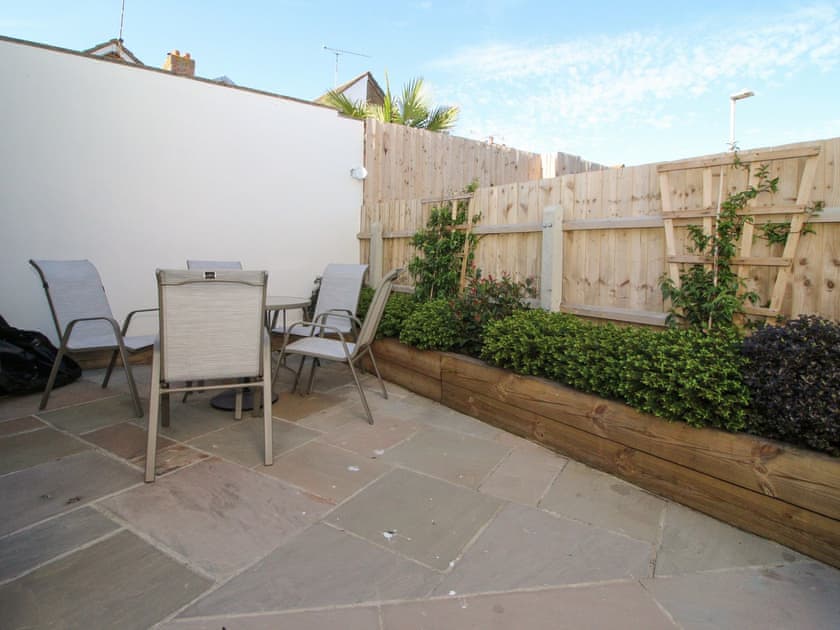 Outdoor area | Lobster Cottage, Poole