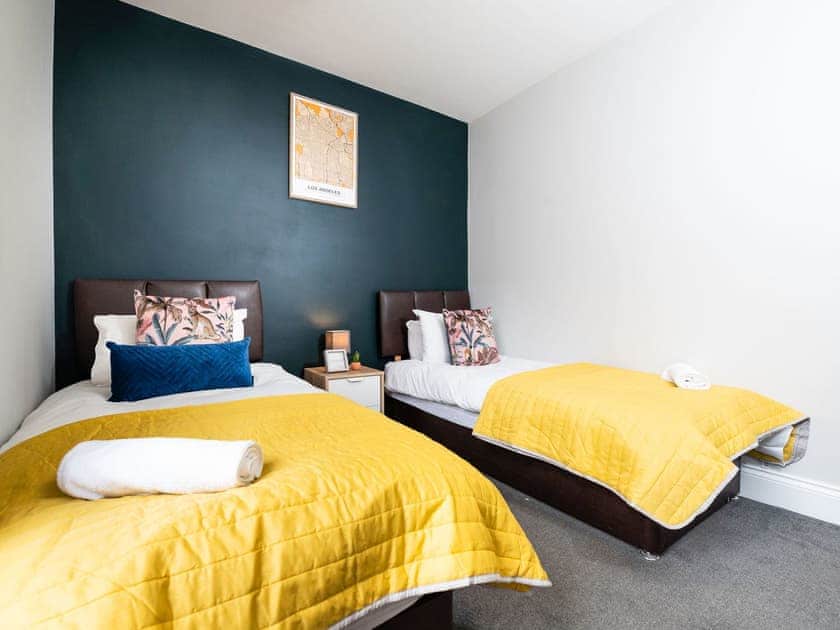 Twin bedroom | Ashville Lodge - Ashville Houses, Scarborough