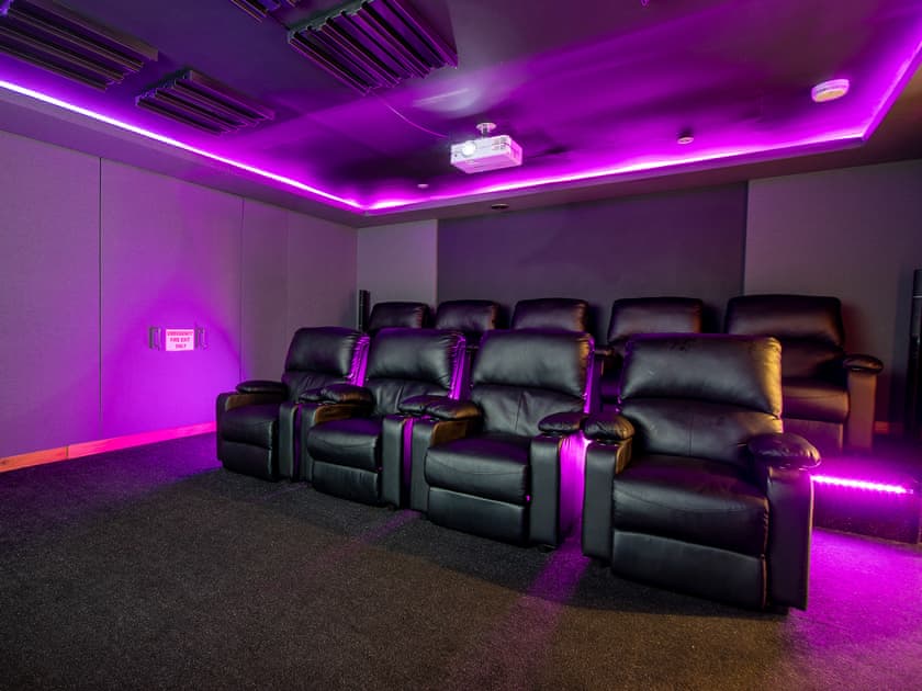 Cinema room | House by the Loch, Loch Duntelchaig, near Inverness