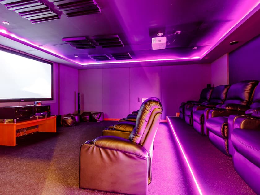 Cinema room | House by the Loch, Loch Duntelchaig, near Inverness