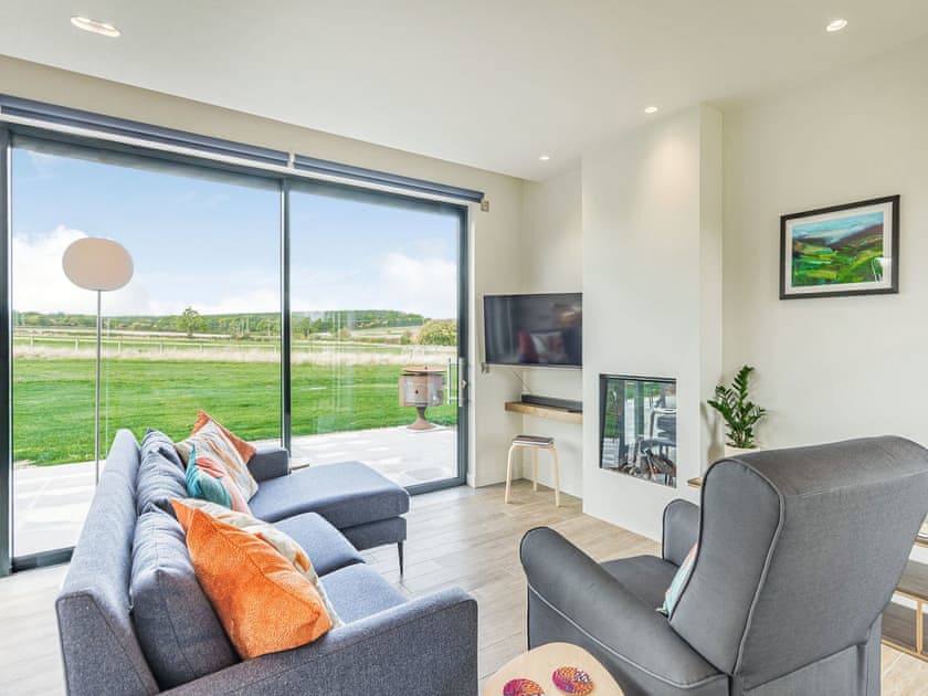 Living area | Daisy Lodge - Meadow Lodges - Daisy Lodge, Boothby Pagnell