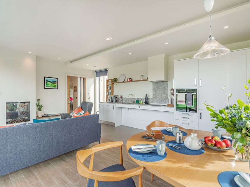 Open plan living space | Daisy Lodge - Meadow Lodges - Daisy Lodge, Boothby Pagnell