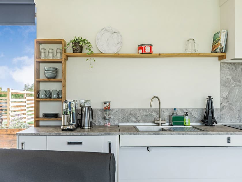 Kitchen area | Daisy Lodge - Meadow Lodges - Daisy Lodge, Boothby Pagnell