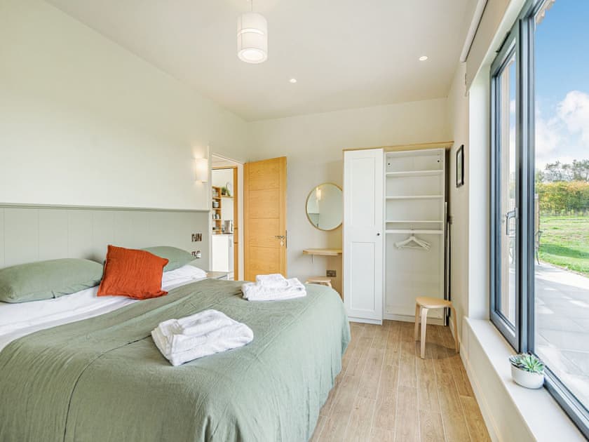 Double bedroom | Daisy Lodge - Meadow Lodges - Daisy Lodge, Boothby Pagnell