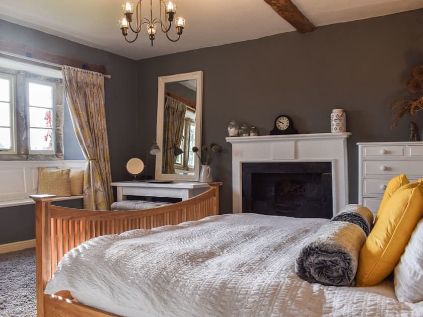 Double bedroom | Lea Hall Farmhouse, Tissington, near Ashbourne