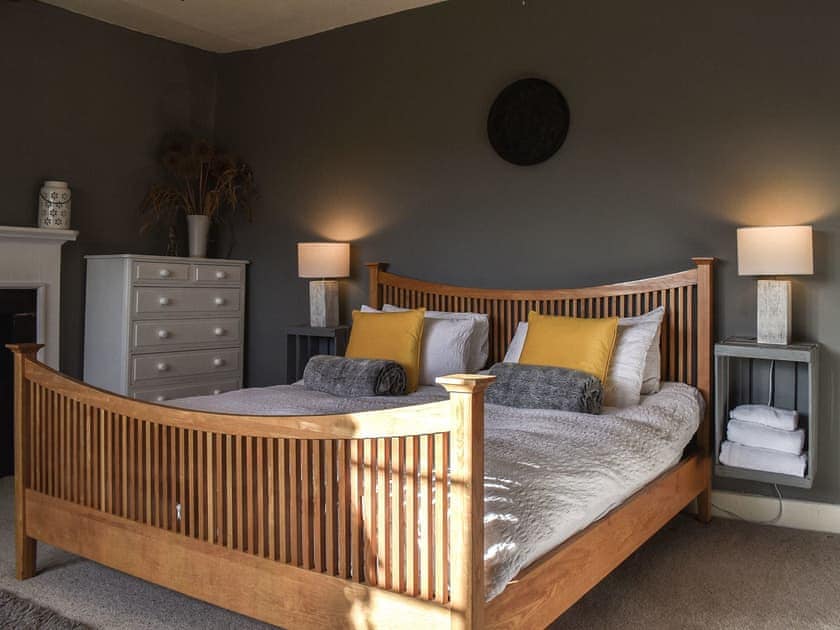 Double bedroom | Lea Hall Farmhouse, Tissington, near Ashbourne